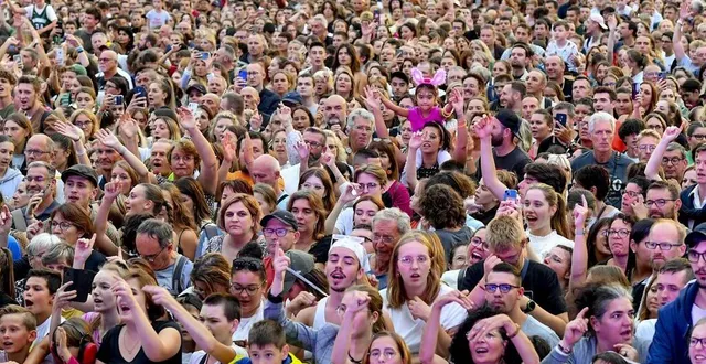 photo  douze artistes seront présents pour le concert organisé ce samedi 30 septembre 2023 au parking des quinconces au mans.  &copy;  archives le maine libre – yvon loué 
