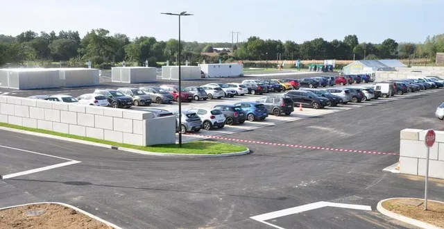 photo  cette déchetterie aménagée sur un terrain de 2,5 hectares sera la plus grande du département de la sarthe.  &copy;  le maine libre 