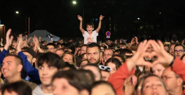 photo  dans l’enceinte, de la joie, dans une ambiance familiale.  &copy;  ouest-france 