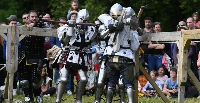 photo  des combats et passes d’armes seront à voir ce week-end des 7 et 8 octobre 2023 pour le medieval throne à yvré-l’évêque.  &copy;  photo d’illustration : josselin clair – le courrier de l’ouest 