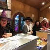 photo  l’équipe du muséotrain de semur-en-vallon (sarthe), lors de l’événement spécial d’halloween en 2022. 