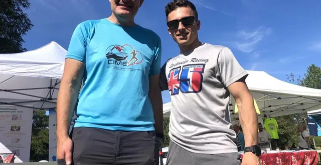 photo  anthony et kevin portent le sport et le handicap invisible, chacun à leur manière.   &copy;  le maine libre 