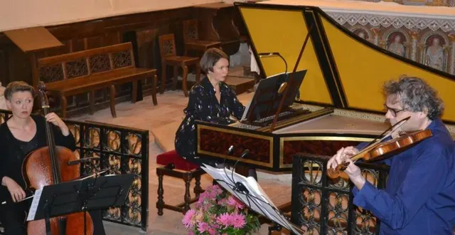 photo  les musiciens de la pelegrina ont mis à l’honneur la musique allemande.  &copy;  le maine libre 