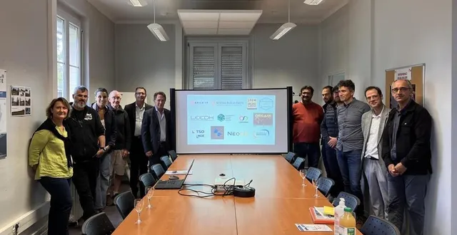 photo  le déjeuner de rentrée, vendredi 22 septembre 2023, sur le site de loirécopark, a réuni les entreprises pour présenter les nouveautés et actualité des différentes entreprises et de la communauté de communes (ccss).  &copy;  ouest-france 