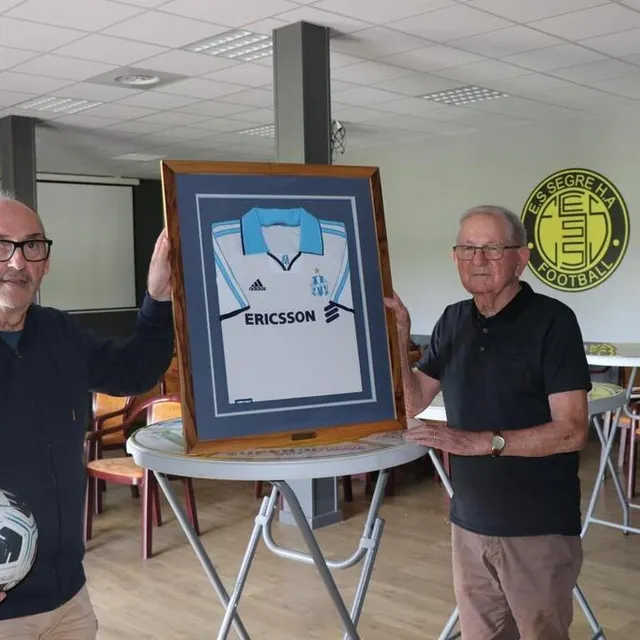 photo parmi les meilleurs souvenirs de didier baslé et gilbert moriceau, le match de coupe de france contre l’olympique de marseille. le secrétaire l’a vécu de l’intérieur, le trésorier, en vacances, à distance.  ©  ouest-france
