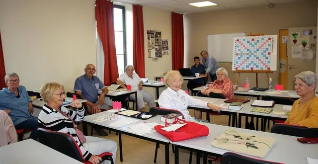 photo  le club de scrabble de mayet se réunit tous les mardis à la maison des associations.  &copy;  le maine libre 