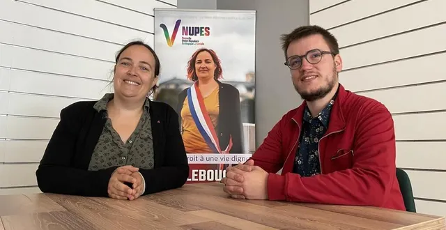 photo  élise leboucher et son assistant parlementaire, louis beaulaton, disposent désormais d’un local au 48, rue de l’île à sablé-sur-sarthe.  &copy;  ouest-france 