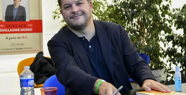 photo  guillaume musso avait fait un tabac en 2021 aux jacobins au mans.  &copy;  archives le maine libre – yvon loué 