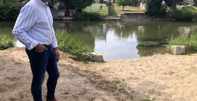 photo  des travaux vont avoir lieu début 2024 pour réaménager le bâtiment d’accueil de la base de canoë-kayak qui a ouvert en juillet 2023 affirme le maire, anthony trifaut.   &copy;  archives le maine libre 