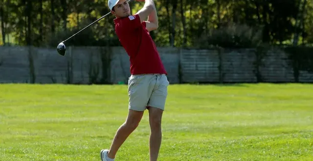 photo  le cognaçais benjamin davin a forcé la décision en signant quatre birdies sur les six derniers trous ce dimanche.  &copy;  co – benoit felace 