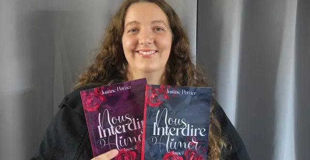 photo  justine pottier, autrice de romances, sera en séance de dédicaces au cultura de cholet samedi 21 octobre et à celui de l’espace anjou à angers samedi 18 novembre.  &copy;  co 