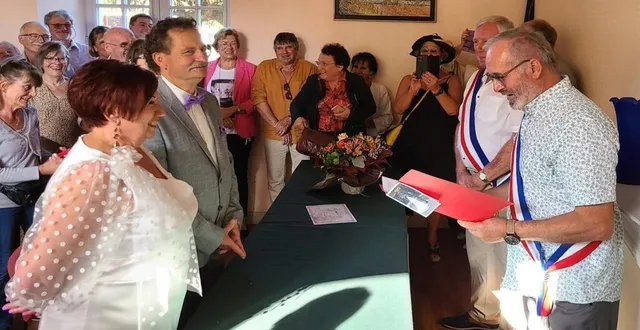 photo  anne-catherine et joël bourcier ont fêté leurs noces d’or.  &copy;  le maine libre 