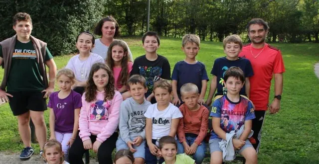 photo  mercredi, les enfants ont profité d’une météo radieuse pour des activités de plein air.  &copy;  ouest-france 