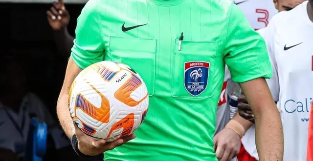 photo  fabien gandais arbitre en n3 cette saison.  &copy;  le maine libre 