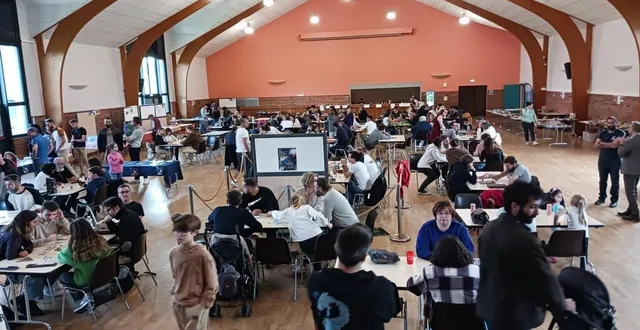 photo  le salon du jeu et du joueur a connu une belle fréquentation.  &copy;  ouest-france 