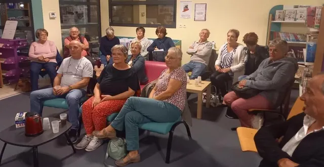 photo  une partie de l’auditoire fort attentif.  &copy;  le maine libre 