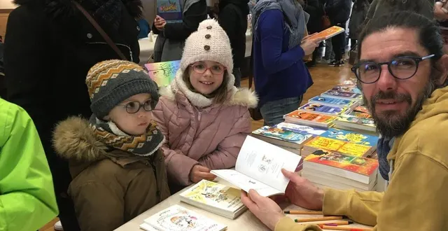 photo  en 2023, le festival du livre a connu un record de visiteurs à la ferté-bernard.  &copy;  le maine libre 