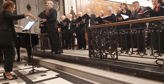 photo  ada bonora, cheffe de chœur et directrice artistique de ce festival.  &copy;  le maine libre 