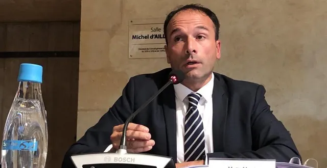 photo  anthony trifaut a présenté le plan collège de demain, en sarthe, ce vendredi 20 octobre en session plénière du conseil départemental.  &copy;  le maine libre 