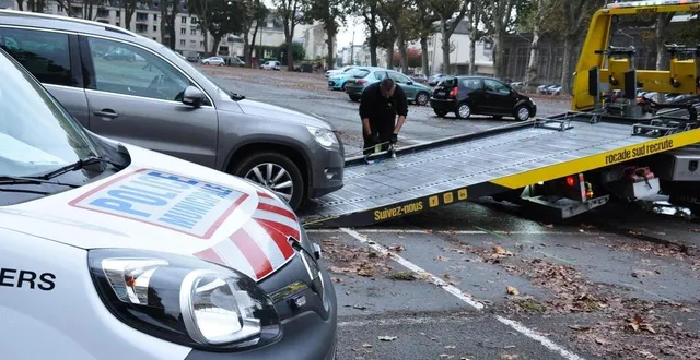 photo  chaque année, plusieurs dizaines de véhicules en infraction sont transportées à la fourrière.  &copy;  archives co 