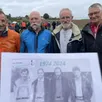 photo de gauche à droite : jean-michel launay, marc lesouquet, joël huron et bernard vignais, en 1974 et aujourd’hui.