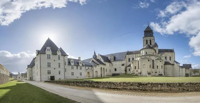 photo  l’abbaye royale de fontevraud, en maine-et-loire, a séduit 210 000 visiteurs depuis le début de l’année 2023.  &copy;  david darrault 