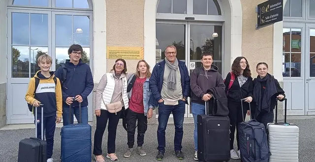 photo  le trajet s’est effectué en train puis en autocar jusqu’à marseille.  &copy;  ouest-france 