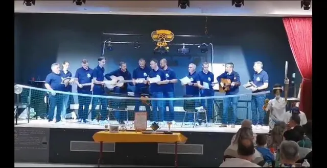 photo  samedi 14 octobre 2023, les tennismen de lombron ont pris d’assaut la salle simone-veil.  &copy;  ouest-france 