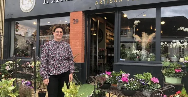 photo  une nouvelle fleuriste vient de s’installer à argentan, avenue de la 2e db.  &copy;  ouest-france 