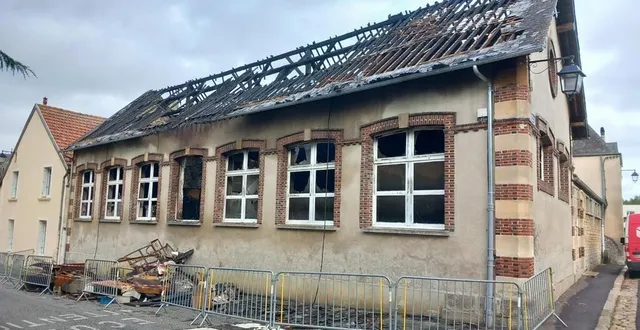 photo  un bâtiment du secours catholique a brûlé le 11 octobre dernier à sées.  &copy;  ouest-france 
