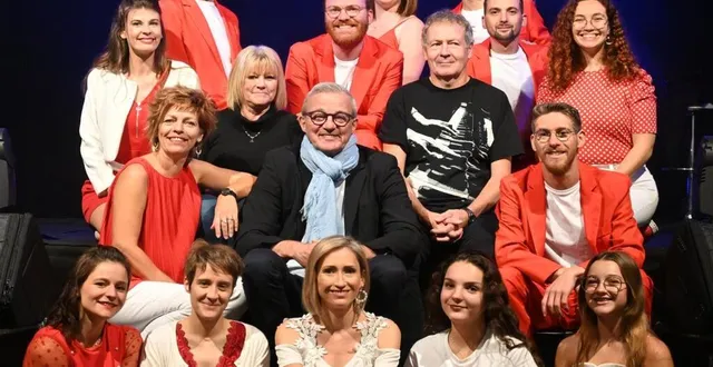 photo  ce week-end dernier, le groupe espayrance et pierre lemarchal faisaient scène commune  &copy;  le maine libre 