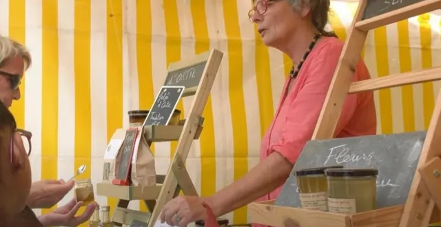 photo  luna orties fera goûter sa gelée et son sirop de fleurs de châtaigniers à la fête.  &copy;  ouest-france 