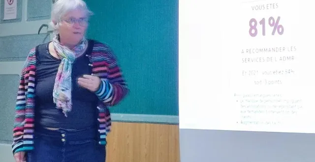 photo  dans le département, l’indice de recommandation de l’admr est de 81 % a indiqué christine poché, présidente fédérale.  &copy;  co 