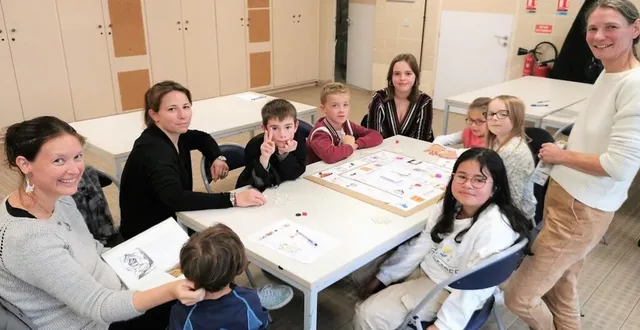 photo  les participants au stage d’anglais ont révisé les chiffres, les noms de fruits, le vocabulaire du quotidien, les verbes.  &copy;  le maine libre 