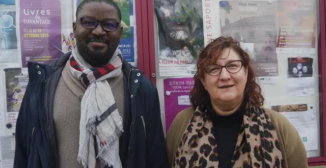 photo  danlabi ali a fondé avec corinne rondeau, l’association cultures croisées qui veut promouvoir les échanges amicaux et culturels avec le togo  &copy;  ouest-france 