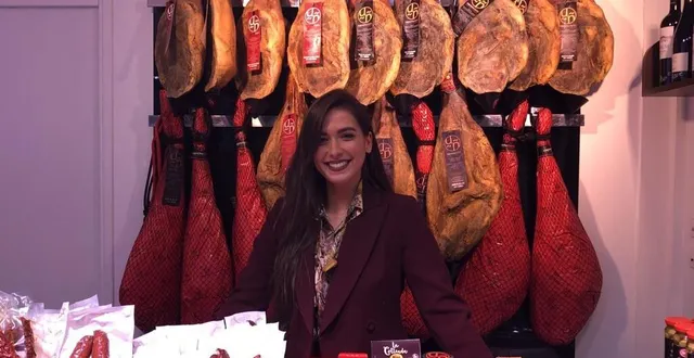 photo  sarai perez vidal a repris l’enseigne de charcuterie ibérique capricho diario, au mans (sarthe) début 2023.  &copy;  ouest-france 