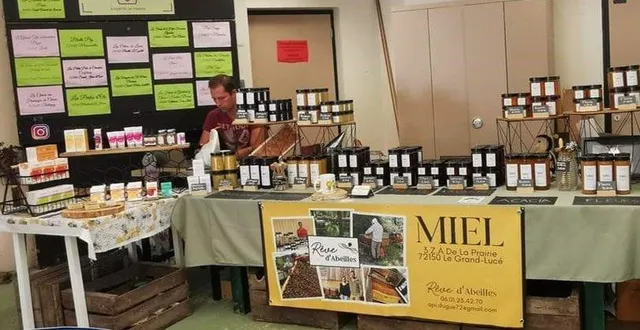 photo  le miel figure parmi les produits que l’on pourra trouver samedi pour les deux ans du marché « a portée de panier ».  &copy;  le maine libre 