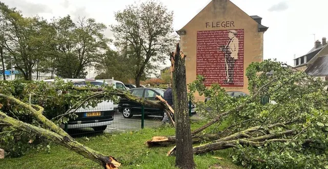 photo  la zone d’argentan semble être la plus touchée dans l’orne.  &copy;  ouest-france 