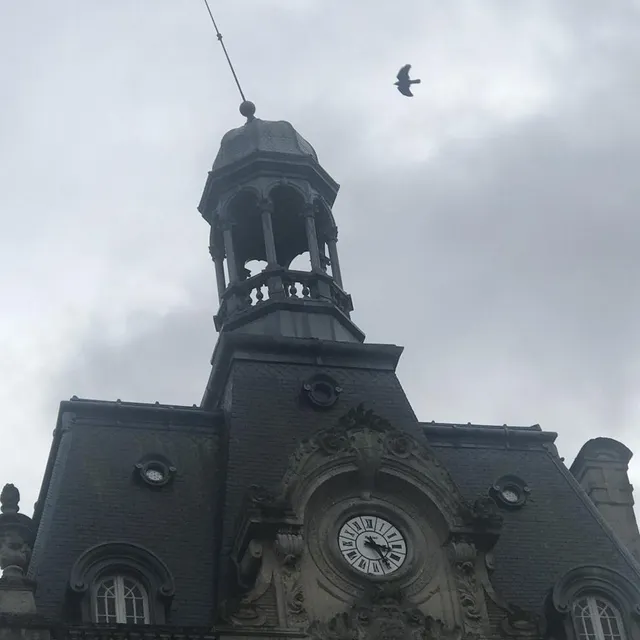 Le paratonnerre de la mairie de Coutances (Manche) menace de chuter. Ouest-France photo le paratonnerre de la mairie de coutances (manche) menace de chuter. © ouest-france