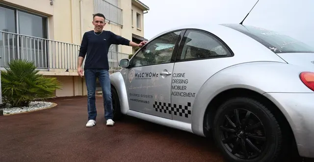 photo  vincent lucas vient à domicile pour du conseil et vente d’agencement sur mesure.  &copy;  ouest-france 