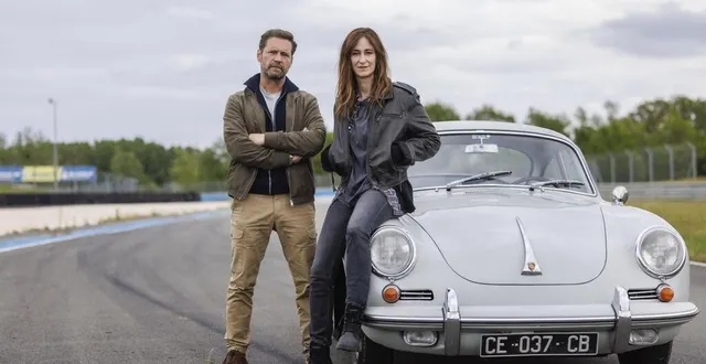 photo  jason priestley (ryan martin) et éléonore bernheim (sabrina nedjard) dans « mort sur la piste », diffusé ce samedi 4 novembre sur france 2  &copy;  © olivier martino – ftv – neyrac films 