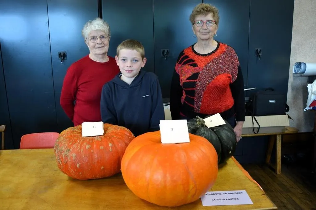 EN IMAGES. Les citrouilles s’affrontent dans un concours de poids et de