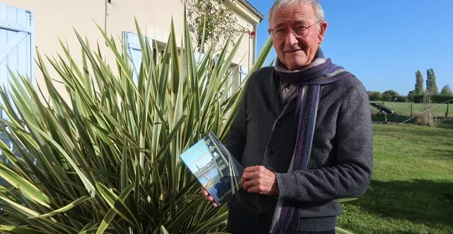 photo  les rosiers-sur-loire, le 19 octobre 2023. le rosiérois jean-françois caraës vient de publier son douzième roman, une nouvelle enquête policière dont l’intrigue se situe entre mazé et saint-mathurin-sur-loire.  &copy;  agathe le nueff 