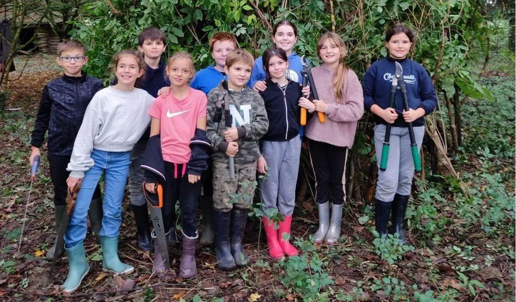 SegréenAnjou Bleu. Pendant les vacances, le club nature de Marans a