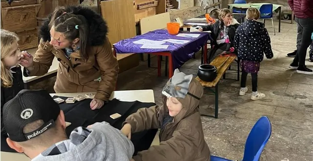 photo  la maison du 5, rue principale à etival-lès-le mans a accueilli petits et grands pour fêter halloween.  &copy;  le maine libre 