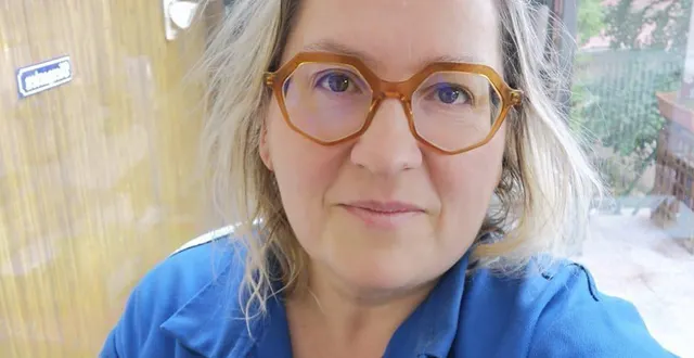 photo  valérie bour se fait un plaisir de revenir pour « un rillettes tour » comme elle se plaît à dire  &copy;  photo personnelle 