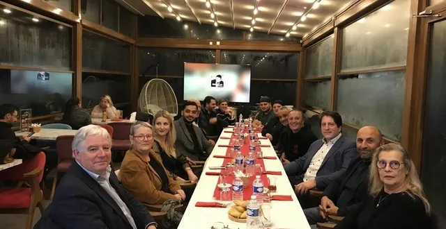 photo  trois ans après son ouverture, le restaurant chez cem situé dans le quartier saint-michel à flers, dans l’orne a fait son inauguration en présence d’yves goasdoué, maire de flers et de quelques adjoints, mercredi 8 novembre 2023.  &copy;  ouest-france 