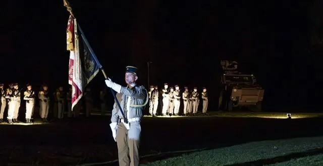photo  une cérémonie a eu lieu mercredi 8 novembre au camp d’auvours.  &copy;  2e rima 