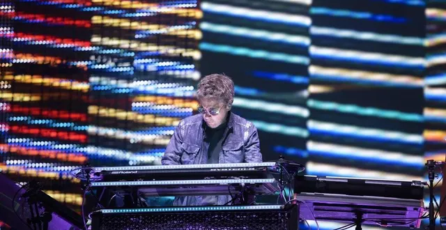 photo  le musicien jean-michel jarre interprétera son nouvel album, « oxymore » en ouverture de le mans sonore, le 20 janvier 2024.  &copy;  archives ouest-france 