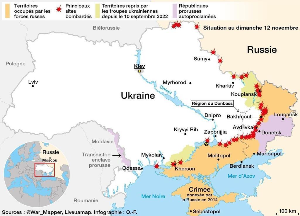 Carte Guerre En Ukraine Officiers Russes Guerre Dinfluence Le Point Du Jour Caen Maville Com